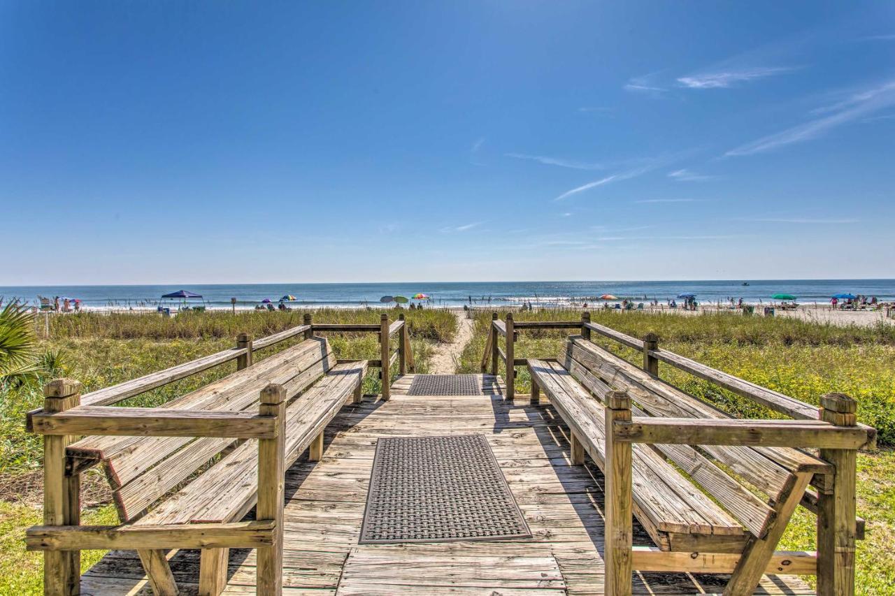 Beachy Condo With Pool Access And Steps To Boardwalk! Миртл-Бич Экстерьер фото