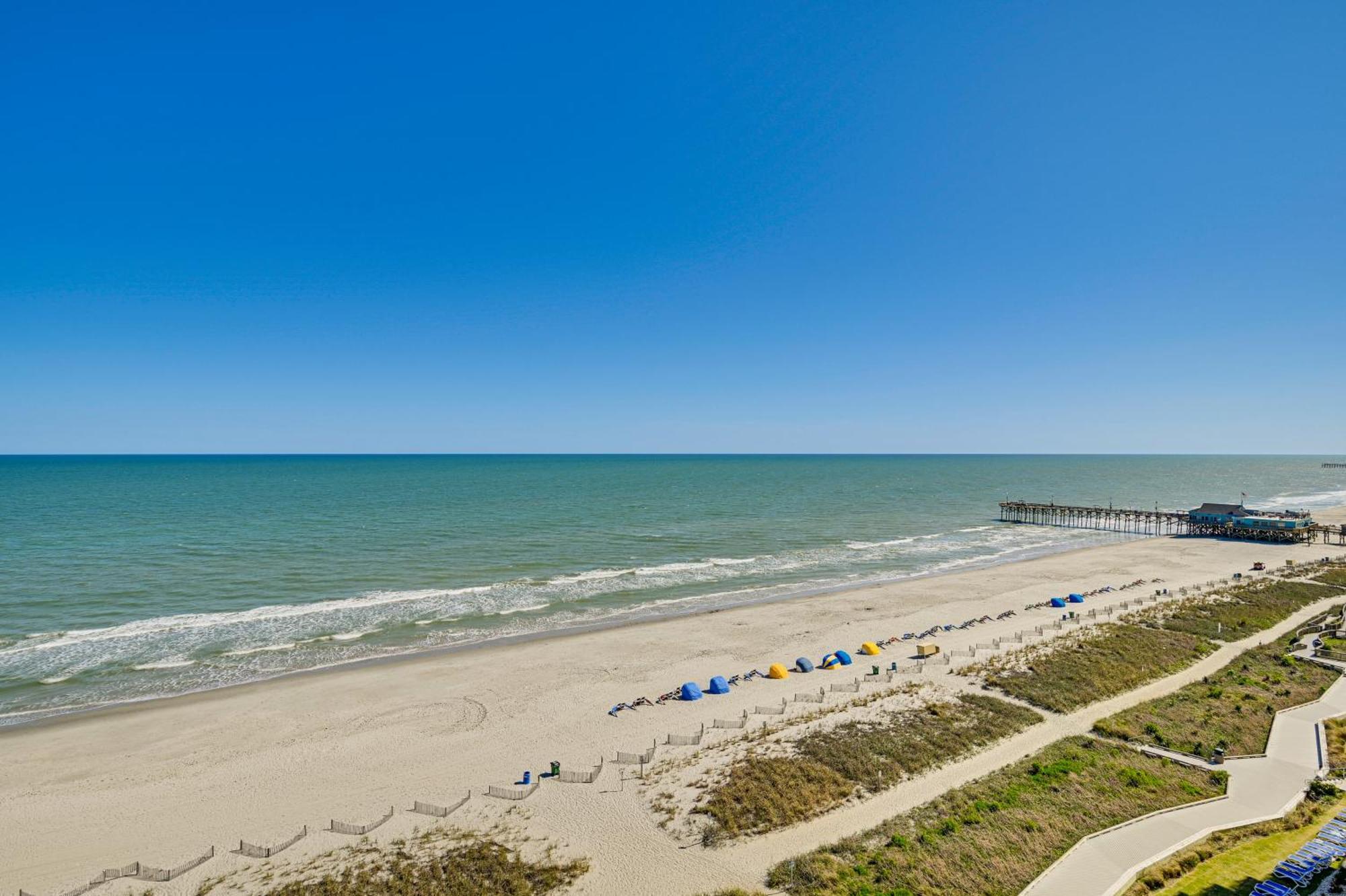 Beachy Condo With Pool Access And Steps To Boardwalk! Миртл-Бич Экстерьер фото