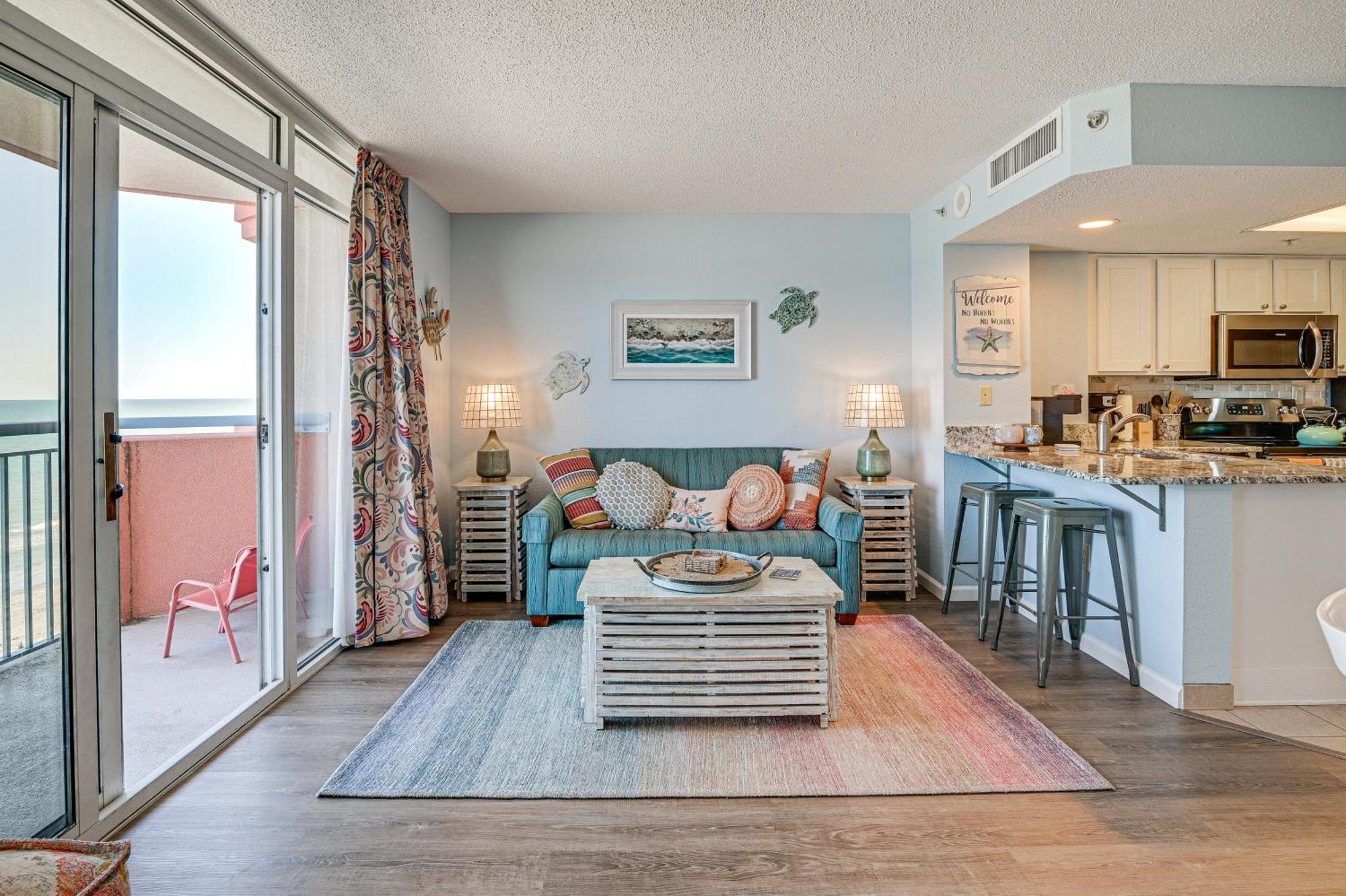 Beachy Condo With Pool Access And Steps To Boardwalk! Миртл-Бич Экстерьер фото